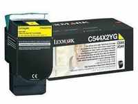 Lexmark Original Toner Standard Variante - C/X544 gelb 4.000 Seiten (C544X2YG)