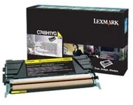 Lexmark Original Toner gelb 10.000 Seiten (C748H3YG) f&uuml;r C748de/dte/e