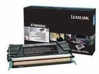 Lexmark Original Toner Standard Variante - X746 schwarz 12000 Seiten (X746H2KG)