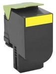 Lexmark Original 802XY Toner gelb 4.000 Seiten (80C2XY0) f&uuml;rCX510de/dhe/dthe