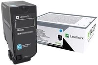 Lexmark Original Toner Standard Variante - CS728 cyan 10000 Seiten (75B0020)