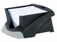 DURABLE Zettelbox schwarz/grau inkl. 500 Notizzetteln