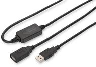 Digitus Aktives USB 2.0 Verl&auml;ngerungskabel, 15 m