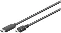 goobay USB C/Micro B Kabel 67993 1 m