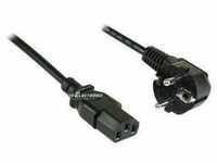 InLine - Stromkabel - IEC 60320 C13 zu CEE 7/7 (M) - 10 m -