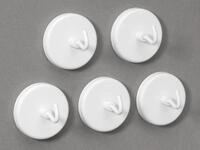 MAUL Magnete &Oslash; 4,7 x 3,7 wei&szlig;