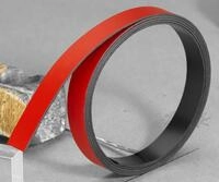 FRANKEN Magnetband 1,0 x 100,0 cm rot