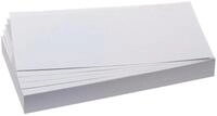 FRANKEN Moderationskarten 9,5 x 20,5 cm wei&szlig;