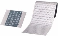 FRANKEN Magnetb&auml;nder 12,7 x 42,0 cm wei&szlig;