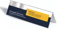 DURABLE Tischnamensschilder transparent 29.7 cm x 10.5 cm