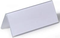 DURABLE Tischnamensschilder transparent 15 cm x 6.1 cm