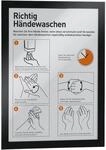 DURABLE Magnetrahmen selbstklebend DURAFRAME schwarz - 2 St&uuml;ck