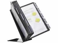 DURABLE Sichttafelsystem Vario Tischständer schwarz DIN A4 Schwarz