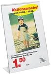 sigel Tischaufsteller DIN A4 - klar