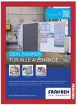 FRANKEN Magnetrahmen selbstklebend PRO A4 rot