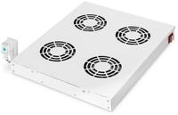 Digitus L&uuml;ftermodule f&uuml;r 19"-Schr&auml;nke 4 L&uuml;fter RAL7035 grau (DN-19 FAN-4-HO)