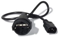 APC AP9880 Netzkabel, C14 auf CEE 7/7 Schuko, 0,6 m