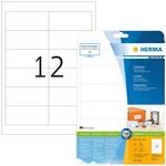HERMA Etiketten 5056 wei&szlig; 97,0 x 42,3 mm