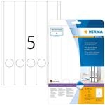 HERMA Ordneretiketten 38,0 x 297,0 mm wei&szlig;