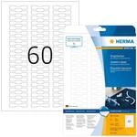 HERMA Schmucketiketten 5116 wei&szlig; 49,0 x 10,0 mm