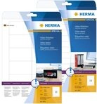 HERMA Video-Etiketten 5069 wei&szlig; 147,3 x 20,0 mm