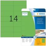 HERMA Etiketten 5061 gr&uuml;n 105,0 x 42,3 mm