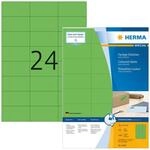 HERMA Etiketten 4409 gr&uuml;n 70,0 x 37,0 mm