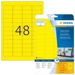 HERMA Etiketten 4366 gelb 45,7 x 21,2 mm