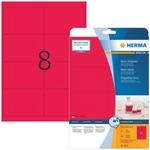 HERMA Etiketten SPECIAL 99,1 x 67,7 mm, neonrot