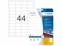 HERMA 4690, HERMA Wetterfeste Etiketten SPECIAL 48,3 x 25,4 mm weiß 25 Blatt