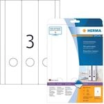 HERMA Ordneretiketten 59,0 x 297,0 mm wei&szlig;