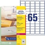 AVERY Zweckform Etiketten L7551-25 wei&szlig; 38,1 x 21,2 mm