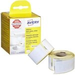 AVERY Zweckform Etikettenrollen f&uuml;r Etikettendrucker wei&szlig;, 89,0 x 28,0 mm