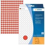 HERMA Klebepunkte &Oslash; 8,0 mm rot