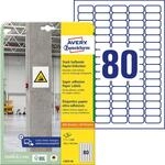 AVERY Zweckform Power-Etiketten L7872-20 wei&szlig; 35,6 x 16,9 mm