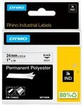 DYMO&reg; Original IND-Schriftband f&uuml;r Rhino 6000+, Permanent Polyester - schwarz auf