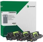 Lexmark Original Entwicklereinheit 3er-Set cyan, magenta, gelb (72K0DV0) f&uuml;r CS82x,
