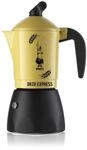 Bialetti Orzo Express - Espressokocher - gelb/schwarz - Aluminium - f&uuml;r 4 Tassen