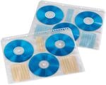 hama 6er CD-/DVD-H&uuml;llen transparent, 10 St.