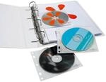 DURABLE 1er CD-/DVD-H&uuml;llen Cover FILE abheftbar transparent, 10 St.