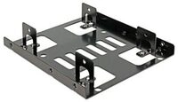 DeLOCK Einbaurahmen - 3.5" bis 2 x 2.5" HDD