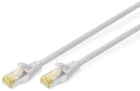 Digitus Patch-Kabel RJ-45 (M) zu RJ-45 (M) 2m Kupfer S/FTP Cat 6a grau
