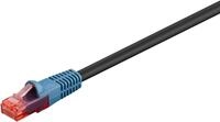 goobay Outdoor-LAN-Kabel CAT6 75m schwarz
