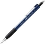 FABER-CASTELL GRIP 1345 Druckbleistift 0.5 mm, H&auml;rtegrad B, Geh&auml;usefarbe: blau