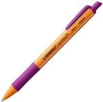 STABILO Kugelschreiber pointball orange - Schreibfarbe lila