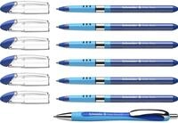 Schneider Kugelschreiber Slider Basic blau, 6 St. + GRATIS Slider Kugelschreiber Rave