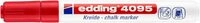 edding 4095 Kreidemarker 2.0 - 3.0 mm Rot