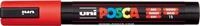 uni-ball POSCA PC-5M Acrylstift 1.8 - 2.5 mm Rot