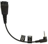 Jabra Headset-Kabel Quick Disconnect Headset Kabel 2,5 mm Klinke gewinkelt
