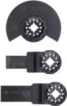 BOSCH Starlock Starter-Set &bdquo;Wood&ldquo; Tauchs&auml;gebl&auml;tter-Set 3-teilig